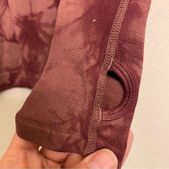 Zella Athletic Performance Long Sleeve red Camo long sleeve top base layer 8-10 - Picture 3 of 8